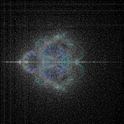 Bhuddabrot image with included noise